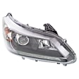 2-Piece Kit Passenger Side Halogen Headlight, With bulb(s), Sedan, OE Replacement, CAPA Certified, Includes (1) Fender and (1) Headlight
