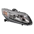 3-Piece Kit Passenger Side Halogen Headlight, Coupe, Includes (1) Fender, (1) Grille Assembly, and (1) Headlight