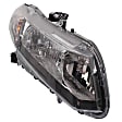 2-Piece Kit Passenger Side Halogen Headlight, With bulb(s), OE Replacement, Includes (1) Fender and (1) Headlight