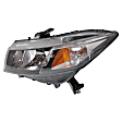 2-Piece Kit Driver Side Halogen Headlight, With bulb(s), OE Replacement, Includes (1) Fender and (1) Headlight