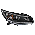 4-Piece Kit Driver and Passenger Side Halogen Headlight, With bulb(s), OE Replacement, Includes (2) Fender and (2) Headlight