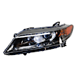 3-Piece Kit Driver Side Halogen Headlight, Coupe, Includes (1) Fender, (1) Grille Assembly, and (1) Headlight, CAPA Certified