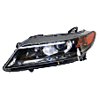 2-Piece Kit Driver Side Halogen Headlight, With bulb(s), Coupe, OE Replacement, CAPA Certified, Includes (1) Fender and (1) Headlight