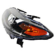 2-Piece Kit Driver Side Halogen Headlight, With bulb(s), Coupe, OE Replacement, CAPA Certified, Includes (1) Fender and (1) Headlight