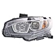 4-Piece Kit Driver and Passenger Side Halogen Headlight, With bulb(s), OE Replacement, Includes (2) Fender and (2) Headlight