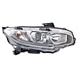2-Piece Kit Passenger Side Halogen Headlight, With bulb(s), OE Replacement, Includes (1) Fender and (1) Headlight