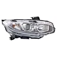6-Piece Kit Driver and Passenger Side Halogen Headlight, With bulb(s), OE Replacement, Includes (2) Fender, (2) Grille Assembly and (2) Headlight