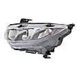 2-Piece Kit Driver Side Halogen Headlight, With bulb(s), OE Replacement, Includes (1) Fender and (1) Headlight