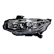 3-Piece Kit Driver Side Halogen Headlight, Includes (1) Fender, (1) Grille Assembly, and (1) Headlight, CAPA Certified