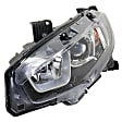 2-Piece Kit Driver Side Halogen Headlight, With bulb(s), OE Replacement, CAPA Certified, Includes (1) Fender and (1) Headlight