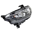 5-Piece Kit Driver and Passenger Side Halogen Headlight, With bulb(s), OE Replacement,, CAPA Certified, Includes (2) Fender, (1) Grille Assembly and (2) Headlight