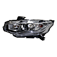 3-Piece Kit Driver Side Halogen Headlight, Includes (1) Fender, (1) Grille Assembly, and (1) Headlight, CAPA Certified
