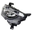 4-Piece Kit Driver and Passenger Side Halogen Headlight, With bulb(s), Hatchback, OE Replacement, CAPA Certified, Includes (2) Fender and (2) Headlight