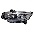 2-Piece Kit Driver Side Halogen Headlight, With bulb(s), Hatchback, OE Replacement, CAPA Certified, Includes (1) Fender and (1) Headlight