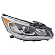 2-Piece Kit Passenger Side Halogen Headlight, With bulb(s), Sedan, OE Replacement, Includes (1) Fender and (1) Headlight