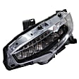 4-Piece Kit Driver and Passenger Side LED Headlight, With bulb(s), Hatchback, OE Replacement, Includes (2) Fender and (2) Headlight