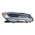 3-Piece Kit Passenger Side LED Headlight, Includes (1) Fender, (1) Grille Assembly, and (1) Headlight