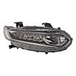 3-Piece Kit Passenger Side Halogen Headlight, Includes (1) Fender, (1) Grille Assembly, and (1) Headlight