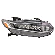 2-Piece Kit Passenger Side Halogen Headlight, With bulb(s), OE Replacement, Includes (1) Fender and (1) Headlight