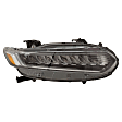 2-Piece Kit Passenger Side LED Headlight, With bulb(s), OE Replacement, Includes (1) Fender and (1) Headlight