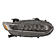 3-Piece Kit Passenger Side LED Headlight, Includes (1) Fender, (1) Grille Assembly, and (1) Headlight