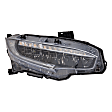 3-Piece Kit Passenger Side LED Headlight, Includes (1) Fender, (1) Grille Assembly, and (1) Headlight