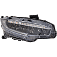 2-Piece Kit Passenger Side LED Headlight, With bulb(s), OE Replacement, Includes (1) Fender and (1) Headlight
