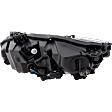 2-Piece Kit Passenger Side LED Headlight, With bulb(s), OE Replacement, Includes (1) Fender and (1) Headlight