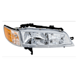 3-Piece Kit Passenger Side Halogen Headlight, Includes (1) Fender, (1) Grille Assembly, and (1) Headlight