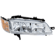 1994 Honda Accord - 5-Piece Kit Driver and Passenger Side Halogen Headlight, With bulb(s), OE Replacement,  Includes (2) Fender, (1) Grille Assembly, and (2) Headlight
