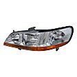 1999 Honda Accord - 3-Piece Kit Driver Side Halogen Headlight, Without bulb(s), OE Replacement, Coupe,  Includes (1) Fender, (1) Grille Assembly, and (1) Headlight