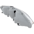 1998 Honda Accord - 5-Piece Kit Driver and Passenger Side Halogen Headlight, Without bulb(s), 2-Door, OE Replacement, Coupe,  Includes (2) Fender, (1) Grille Assembly, and (2) Headlight