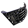 2008-2010 Honda Accord - 5-Piece Kit Driver and Passenger Side Halogen Headlight, With bulb(s), OE Replacement, Sedan, Includes (2) Fender, (1) Grille Assembly and (2) Headlight