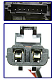 2004 Chevrolet Avalanche 2500 - 2-Piece Kit Blower Motor, For Models With Custom Center Console and With Manual A.C. Control,  Includes (1) Blower Motor and (1) Blower Motor Resistor