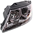 2009 Hyundai Sonata - 3-Piece Kit Driver and Passenger Side Halogen Headlight, With bulb(s), OE Replacement,  Includes (1) Bumper Cover and (2) Headlight