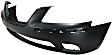 2009 Hyundai Sonata - 3-Piece Kit Driver and Passenger Side Halogen Headlight, With bulb(s), OE Replacement,  Includes (1) Bumper Cover and (2) Headlight