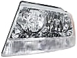 3-Piece Kit Driver and Passenger Side Halogen Headlight, With bulb(s), Sport Utility, OE Replacement, Includes (2) Headlight and (1) Bumper Cover