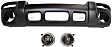 3-Piece Kit, Front Primed Bumper Cover, Includes (1) Bumper Cover and (2) Headlight