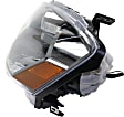 2006 Nissan Altima - 3-Piece Kit Driver and Passenger Side Halogen Headlight, With bulb(s),  With halogen headlights, OE Replacement, Sedan,  Includes (1) Bumper Cover and (2) Headlight