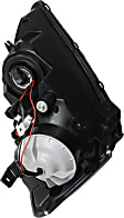 2006 Nissan Altima - 3-Piece Kit Driver and Passenger Side Halogen Headlight, With bulb(s),  With halogen headlights, OE Replacement, Sedan,  Includes (1) Bumper Cover and (2) Headlight