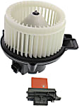 2-Piece Kit Blower Motor Includes (1) Blower Motor and (1) Blower Motor Resistor