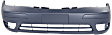2006 Ford Focus - 3-Piece Kit Driver and Passenger Side Halogen Headlight, With bulb(s), For Models Without Appearance Package, OE Replacement,  Includes (1) Bumper Cover and (2) Headlight