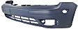 2006 Ford Focus - 3-Piece Kit Driver and Passenger Side Halogen Headlight, With bulb(s), For Models Without Appearance Package, OE Replacement,  Includes (1) Bumper Cover and (2) Headlight