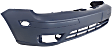2006 Ford Focus - 3-Piece Kit Driver and Passenger Side Halogen Headlight, With bulb(s), For Models Without Appearance Package, OE Replacement,  Includes (1) Bumper Cover and (2) Headlight