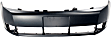 2009 Ford Focus - 3-Piece Kit Driver and Passenger Side Halogen Headlight, With bulb(s), 4-Door, OE Replacement, Sedan,  Includes (1) Bumper Cover and (2) Headlight