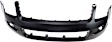 2007 Ford Fusion - 3-Piece Kit Front Primed Bumper Cover, CAPA Certified Includes (1) Bumper Cover and (2) Headlight