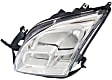 2007 Ford Fusion - 3-Piece Kit Driver and Passenger Side Halogen Headlight, With bulb(s), OE Replacement,  Includes (1) Bumper Cover and (2) Headlight