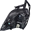2007 Ford Fusion - 3-Piece Kit Driver and Passenger Side Halogen Headlight, With bulb(s), OE Replacement,  Includes (1) Bumper Cover and (2) Headlight