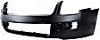 2007 Ford Fusion - 3-Piece Kit Driver and Passenger Side Halogen Headlight, With bulb(s), OE Replacement,  Includes (1) Bumper Cover and (2) Headlight