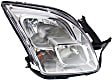 2007 Ford Fusion - 3-Piece Kit Driver and Passenger Side Halogen Headlight, With bulb(s), OE Replacement,  Includes (1) Bumper Cover and (2) Headlight